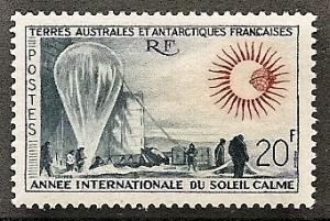 Fr.So. Antarctic Terr.  24 MH OG 1963 Quiet Sun Year CV $70.