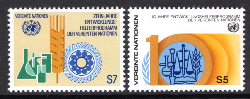 UN Vienna 22-23 MNH VF