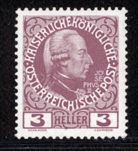 Austria 1908  Scott #112 MLH