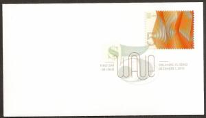 US 4719 Five Dollar Waves of Color DCP FDC 2012 