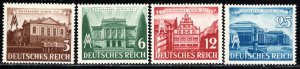 Germany Reich Scott # 498 - 501, mint nh