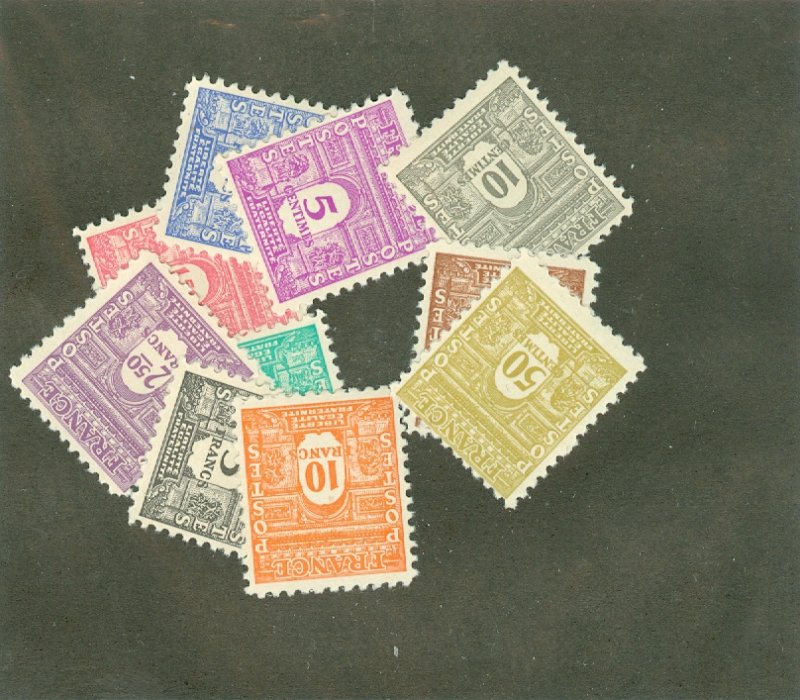 France 475-476H MNH CV $29.75