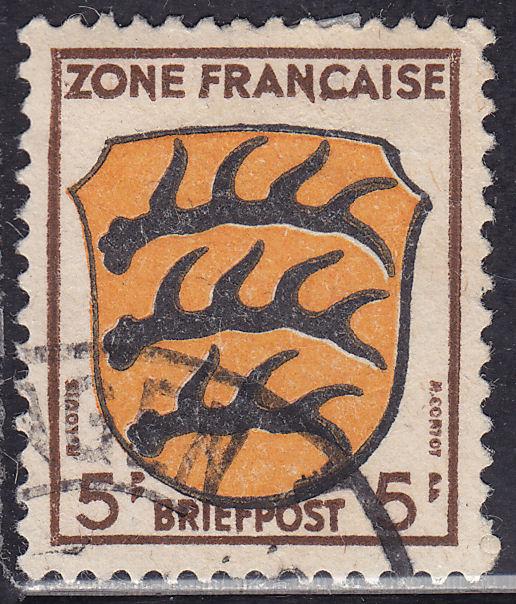 Germany 4N3 German Briefpost 5Pf 1945