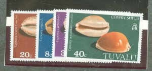 Tuvalu #129-32  Single