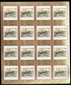 1997 - #1635 Sheet Masterpiece #10 - Canada - W. Phillips, York Boat - cv$48
