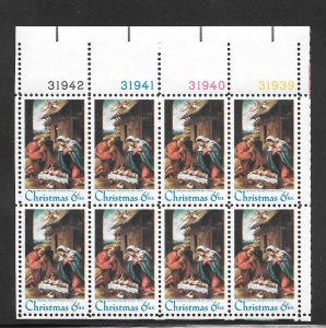 #1414 MNH Plate Block of 8