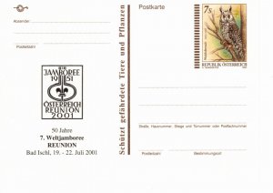 Austria 2001 Scouting Postal Card