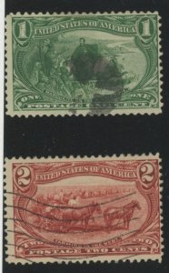 United States #285-286  Single