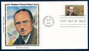 UNITED STATES FDC 32¢ Stephen V Benet 1998 Colorano