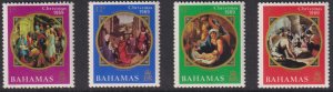 1969 Bahamas Christmas complete set MNH Sc# 294 / 297 CV $1.20