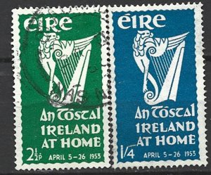 COLLECTION LOT 15612 IRELAND #147-8 1953 CV+$32