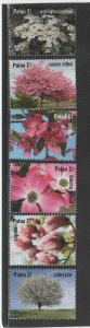 PALAU #1092a-f  2012 CHERRY TREE BLOSSOM FESTIVAL    MINT VF NH O.G