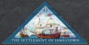 United States #4136 The Settlement of Jamestown (2007). Used