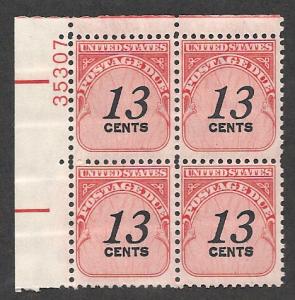 #J-103  13c Postage Due