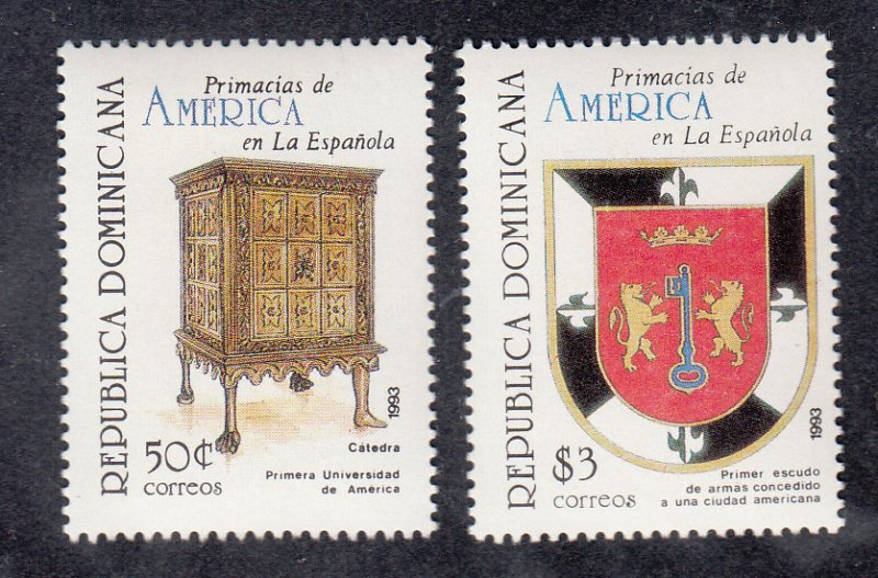 Dominican Republic Scott #1143-1144 MH