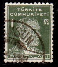 Turkey - #1018 Kemal Ataturk - Used