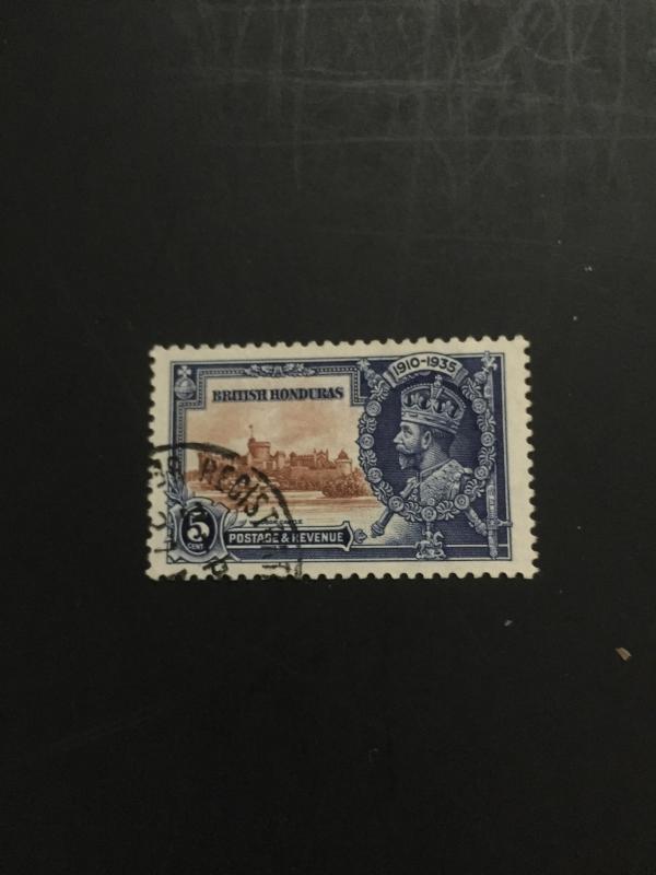 British Honduras #110 Used