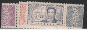 DAHOMEY #108-10 MINT NEVER HINGED COMPLETE