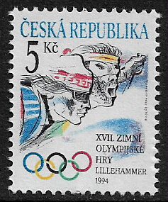 Czech Rep. #2915 MNH Stamp - Lillehammer Winter Olympics