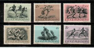 Luxembourg Scott 280-285 Mint NH (Catalog Value $37.50)