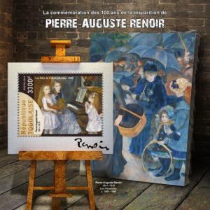 TOGO- 2019 - Pierre-Auguste Renoir - Perf Souv Sheet  - MNH