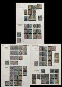 MOMEN: TURKEY 1869 KATCHAK POST SPECIALIZED COLLECTION LOT #62670-3