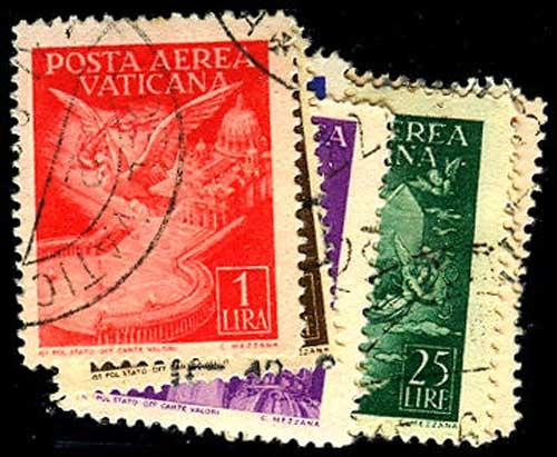 VATICAN CITY C9-15  Used (ID # 45379)