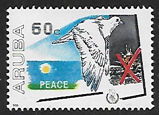 Aruba # 22 - Intl. Peace Year - MNH.....{OnL24)