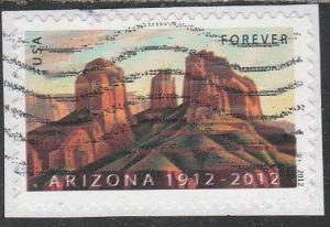 4627 - Forever Arizona used vf. on piece