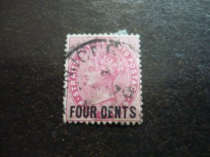 Stamps - Straits Settlements - Scott# 92 - Used Set of 1 Stamp
