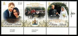 PITCAIRN ISLANDS SG1011/12 2018 ROYAL WEDDING MNH