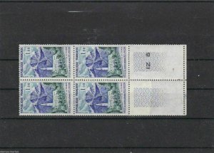 FRENCH REUNION MINT BLOCK  ON STOCK CARD  REF 1089