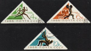 Russia Sc #3210-3212 Used