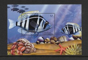 FISH - DOMINICA #2471  MNH