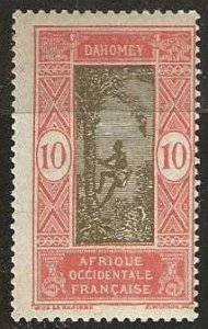 Dahomey 49 mint. hinged. 1922. (D280)