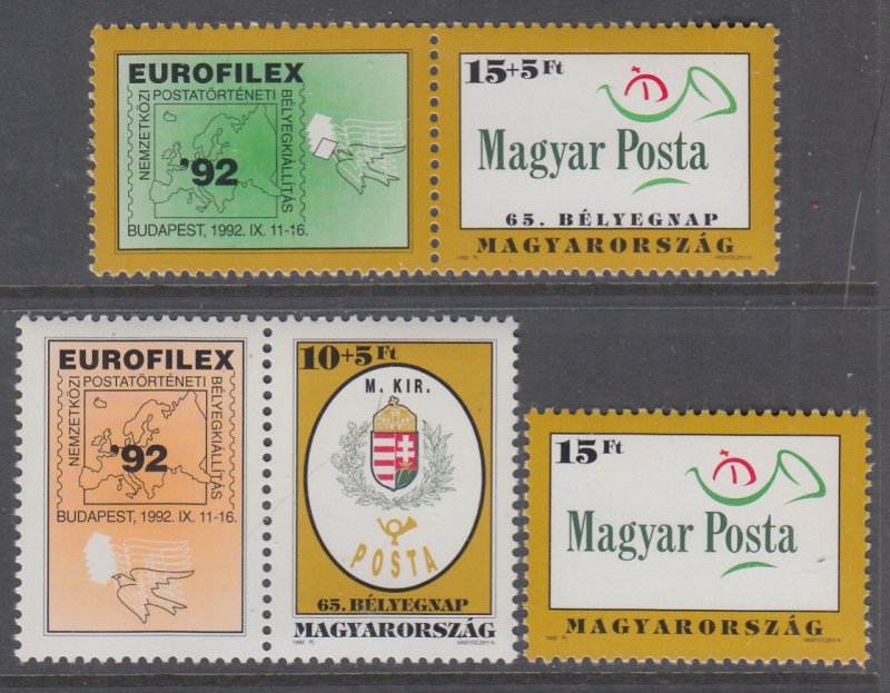 Hungary 3361-3363 MNH VF