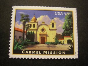 Scott 4650, $18.95 Carmel Mission, MNH American Landscapes Express Mail single