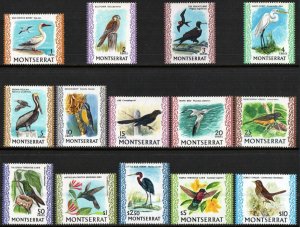 Montserrat Stamp 231-243A  - Birds