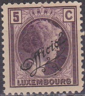 Luxembourg #O142 MNH F-VF (ST1008)  