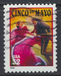 USA SC# 3203  Used Cinco de Mayo   see details & scans