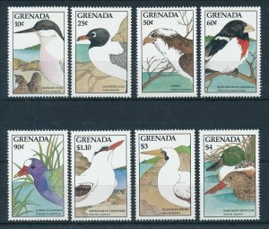 [108870] Grenada 1988 Birds vögel oiseaux Grosbeak Shoveler Tern Booby  MNH