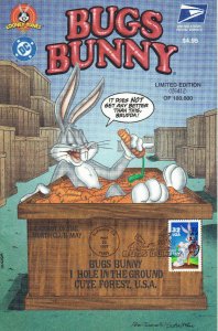USPS First Day #3137 Bugs Bunny Looney Tunes DC Comics 24 pages Ltd Ed Burbank