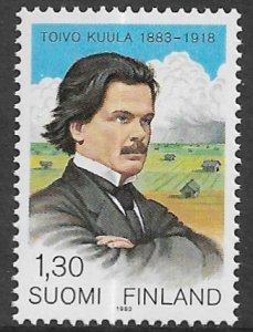 FINLAND 1983 Composer Toivo Kuula Issue Sc 684 MNH