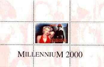 Turkmenistan 1999 Millennium Personalities (Marilyn &...