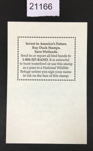 MOMEN: US STAMPS # RW76B MINT OG NH $60 LOT #21166