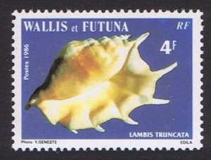 Wallis and Futuna Sea Shells 4f 'Lambis Truncata' 1986 MNH SC#333 SG#481