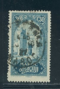 French Morocco 100  Used cgs