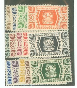 Wallis & Futuna Islands #127-134 Mint (NH) Single (Complete Set)