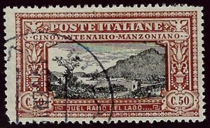 Italy SC#168 Used F-VF nibbed corner SCV$180.00...Would fill a great Spot!