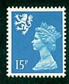 Scotland - #SMH 27 Machin Queen Elizabeth II - MNH